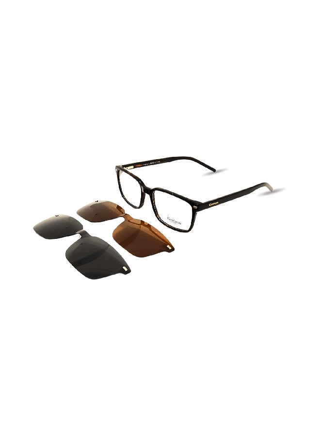 Gestapo Square Men Clip on Polarized