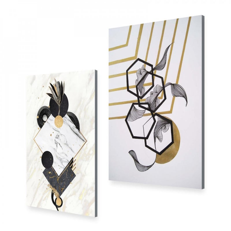 Marktna Modern double canvas painting - Image 2