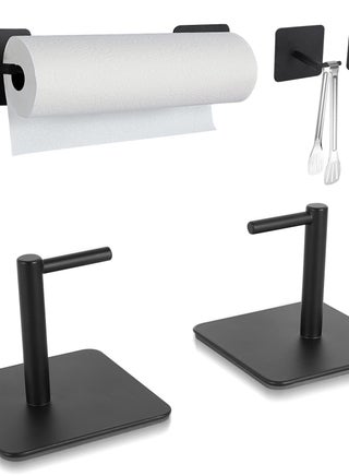 Black Magnetic Paper Towel Holder, Conveniently Mountable for Kitchen, Refrigerator, Grill, Toolbox, Garage, and More - pzsku/ZEF7C17899E04C8099D0CZ/45/_/1717029630/52c463d3-c7f4-4ca1-8cb3-991614e9029b
