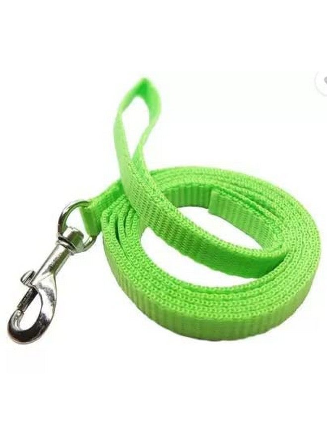 طوق من النايلون للقطط مع حزام قابل للتعديل للأرانب والقطط والحيوانات الأليفة الصغيرة - أخضر - Image 3