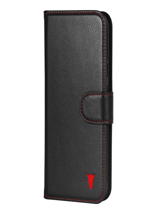 TORRO Leather Case Compatible with Google Pixel 9 Pro XL - Premium Leather Wallet Case with Kickstand and Card Slots (Black) - Image 1