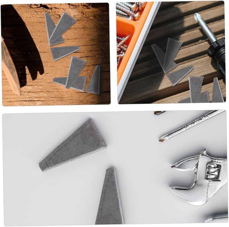 20 قطعة إسفين فأس من الفولاذ عالي الكربون، أداة تقوية مقبثثة الشكل لتثبيت الأثاث - Image 4