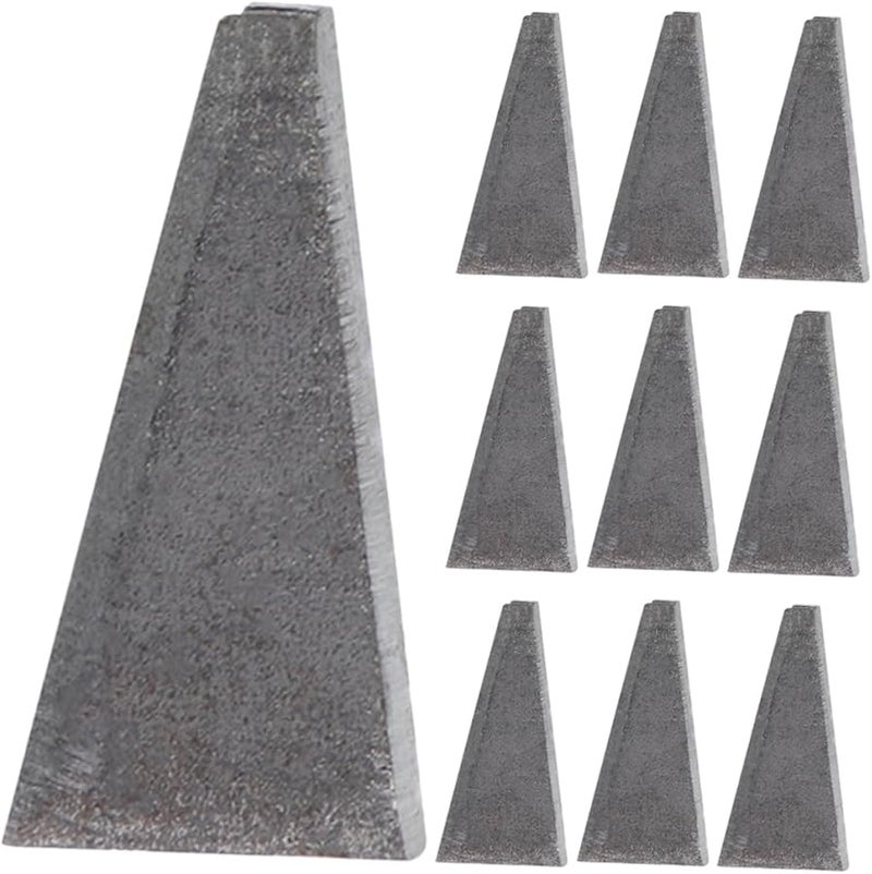 20 قطعة إسفين فأس من الفولاذ عالي الكربون، أداة تقوية مقبثثة الشكل لتثبيت الأثاث - Image 2