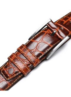 Andora Reptile Pattern Buckle Closure Belt  - Image 2
