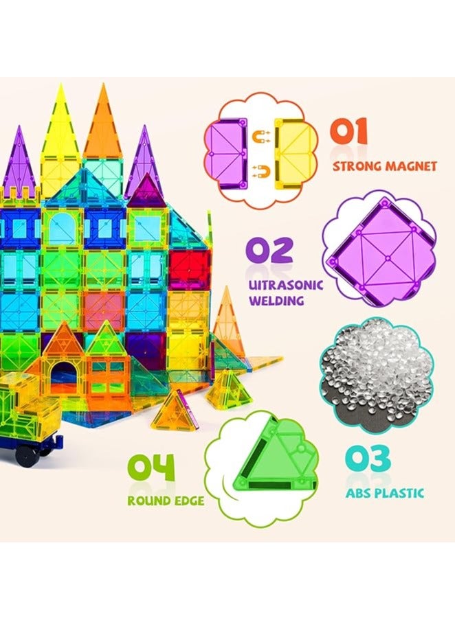 Barakababy Strong magnet children's magnetic toys colourful magnetic building blocks colourful window pieces - Image 5
