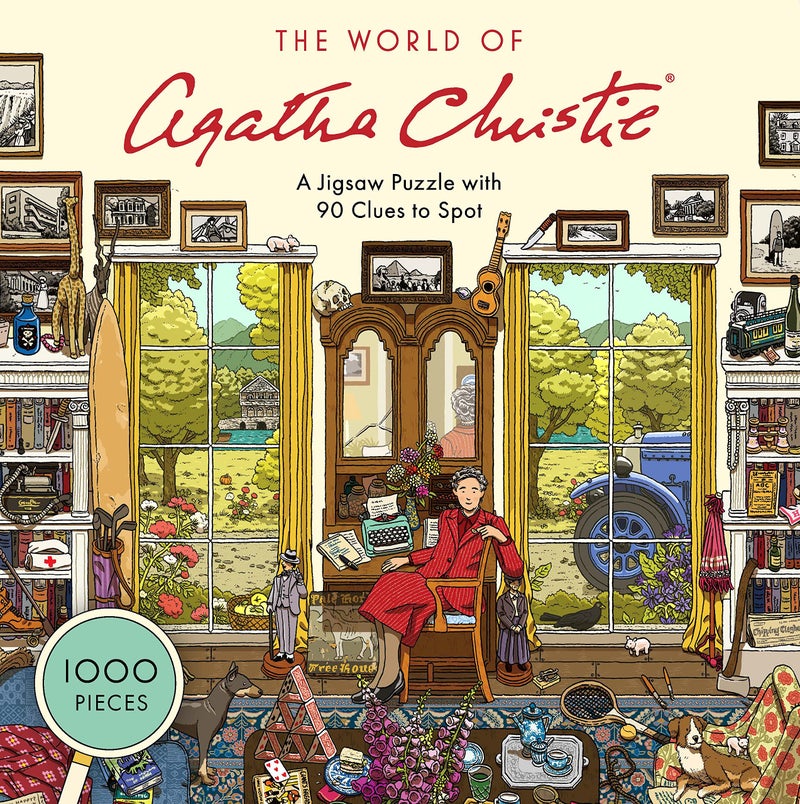 Laurence King The World of Agatha Christie 1000 Piece Puzzle - Image 1