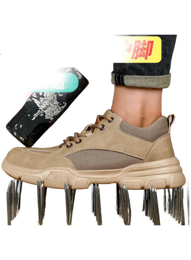 Fumer Men'S Steel Toe Safety Work Shoes 1115F, Anti-Smashing, Anti-Piercing, Wear-Resistant, Breathable, For Construction Site - Image 1