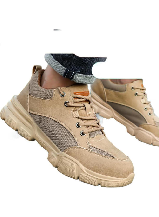 Fumer Men'S Steel Toe Safety Work Shoes 1115F, Anti-Smashing, Anti-Piercing, Wear-Resistant, Breathable, For Construction Site - Image 3