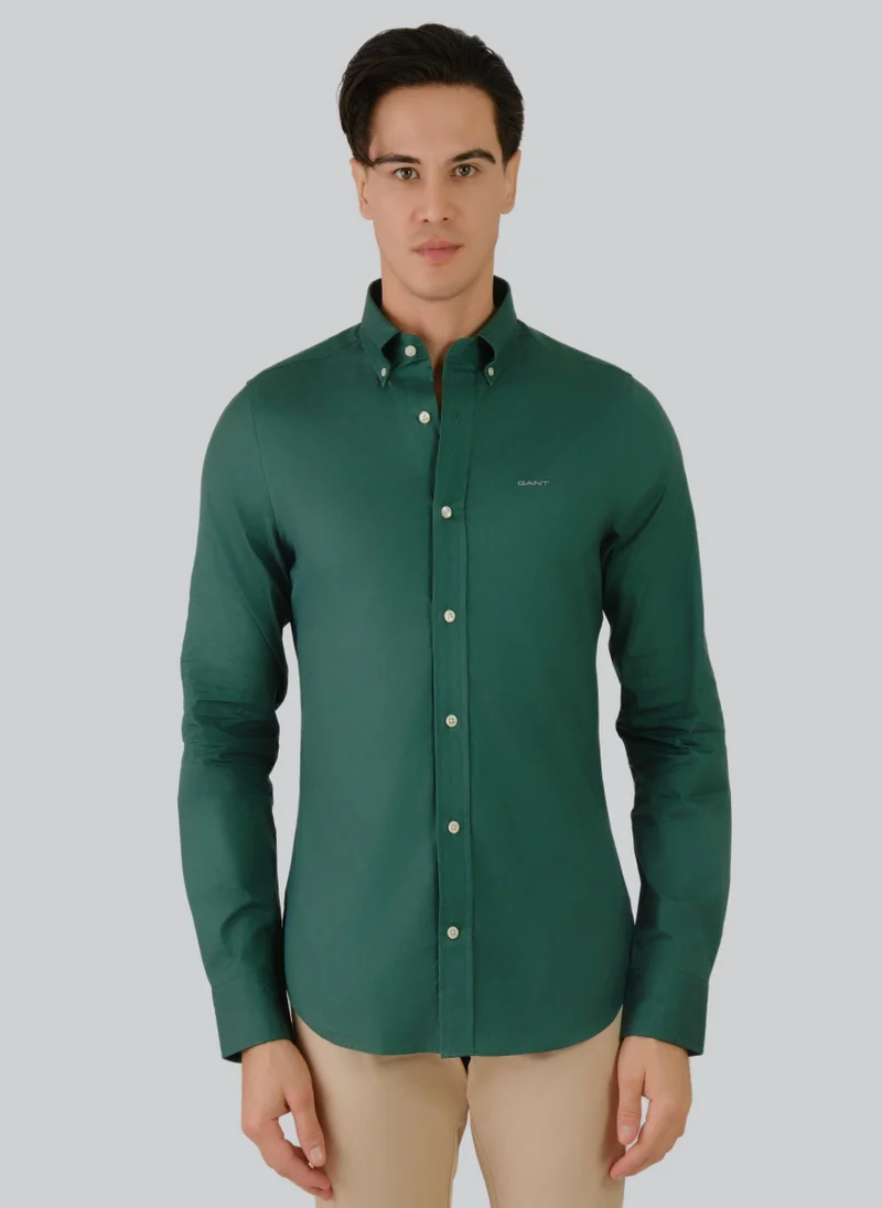 غانت Slim Fit Pinpoint Oxford Shirt