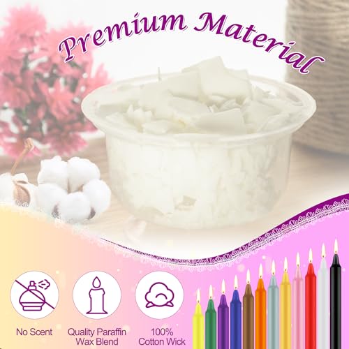 Tobeape 24 Pack Assorted Color Spell Chime Candles, 4 Inch Mini Taper Candles Christmas Candles for Rituals/Birthday Party/Prayer/Meditation/Witchcraft/Wiccan Altar/Magic Tools - Image 5