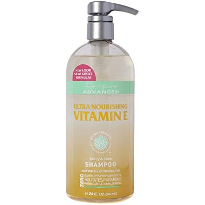 Renpure Advanced ultra nourishing vitamin e shampoo, 24 Ounce - Image 1