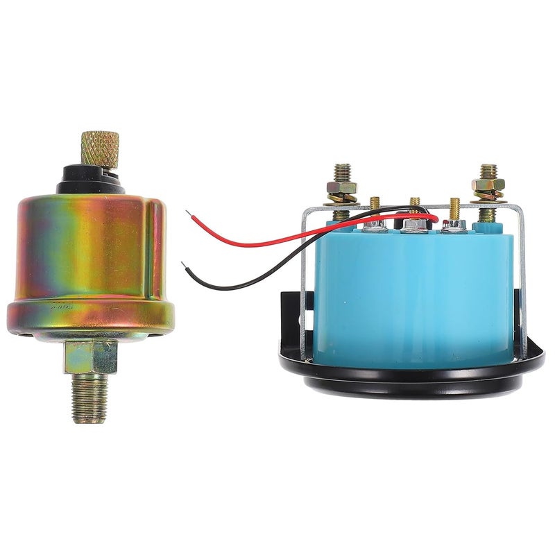 Oil Pressure Gauge 52mm 12v Auto Oil Pressure Meter Mechanical for Car Replacement Parts - Image 1