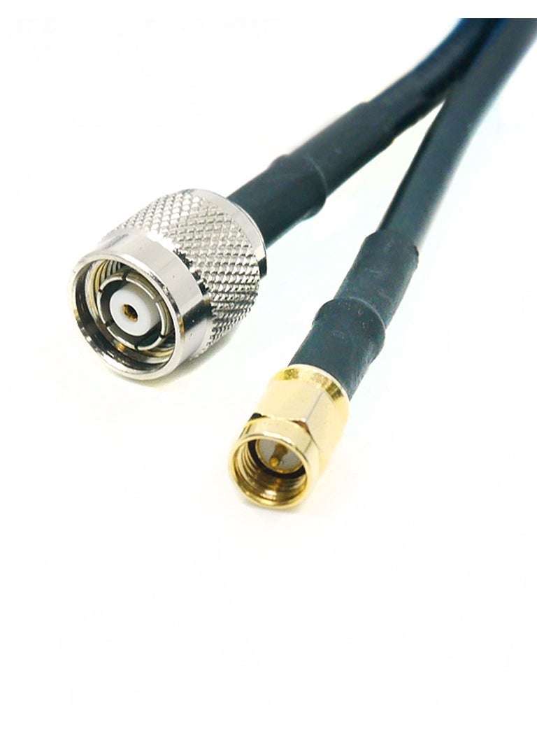 Ohm OHM RP-TNC Male to SMA Male Antenna Cable RG58  - Image 1