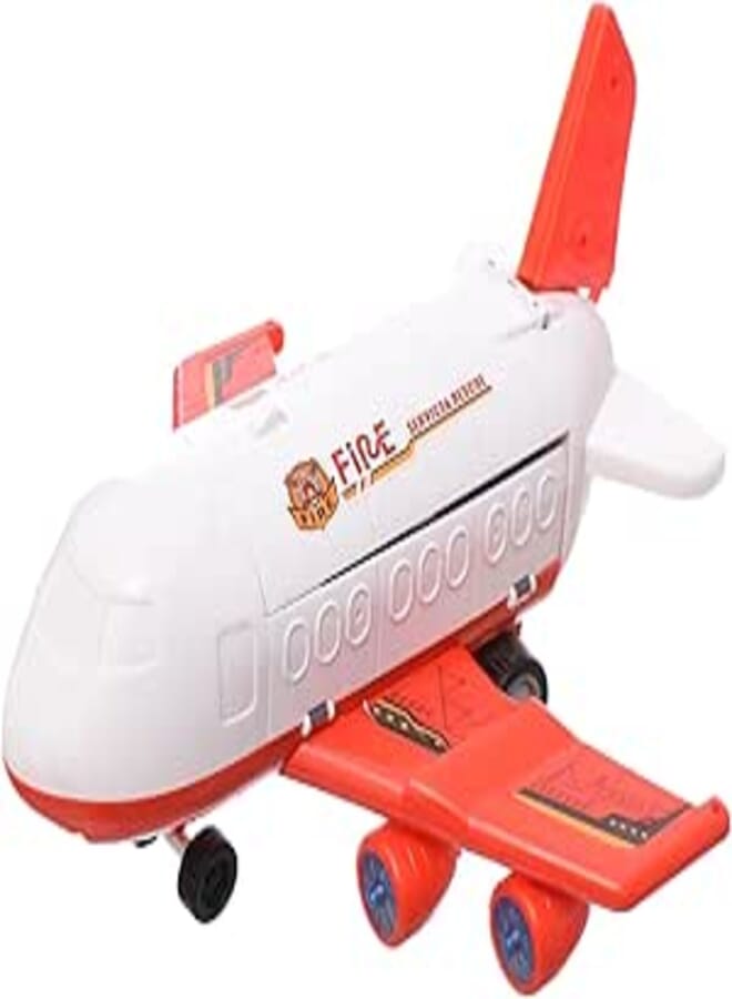 High Quality Toy plane with helipad, sound and light and battery For Kids, Gift, Entertainment And Endless fun - Multi Color