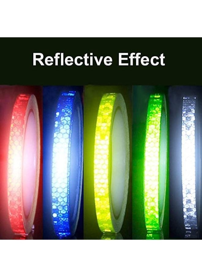 5 Pieces of Waterproof Reflective Adhesive Sticker Tape Stripe for the Car Exterior Decoration