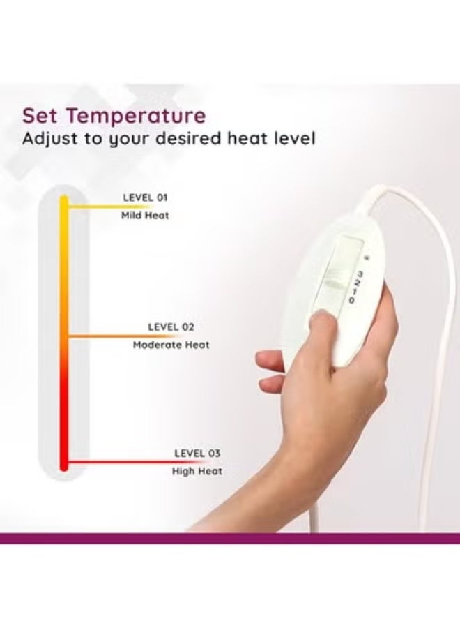 Orthopaedic Electric Heating Pad (X-Large) – Adjustable Temperature Controller for Back, Knee, Shoulder & Neck Relief – Pain Relief Heat Belt for Daily Comfort - Image 4