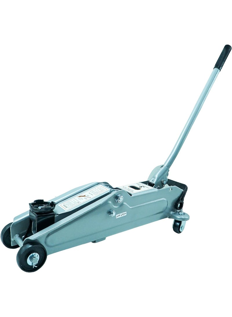 Agc 3 Ton Hydraulic Floor Jack with Carry Case Heavy-Duty Steel Construction Large Saddle 360° Swivel Casters Easy Lift for Cars, SUVs & Light Trucks, JK10006 - Image 3