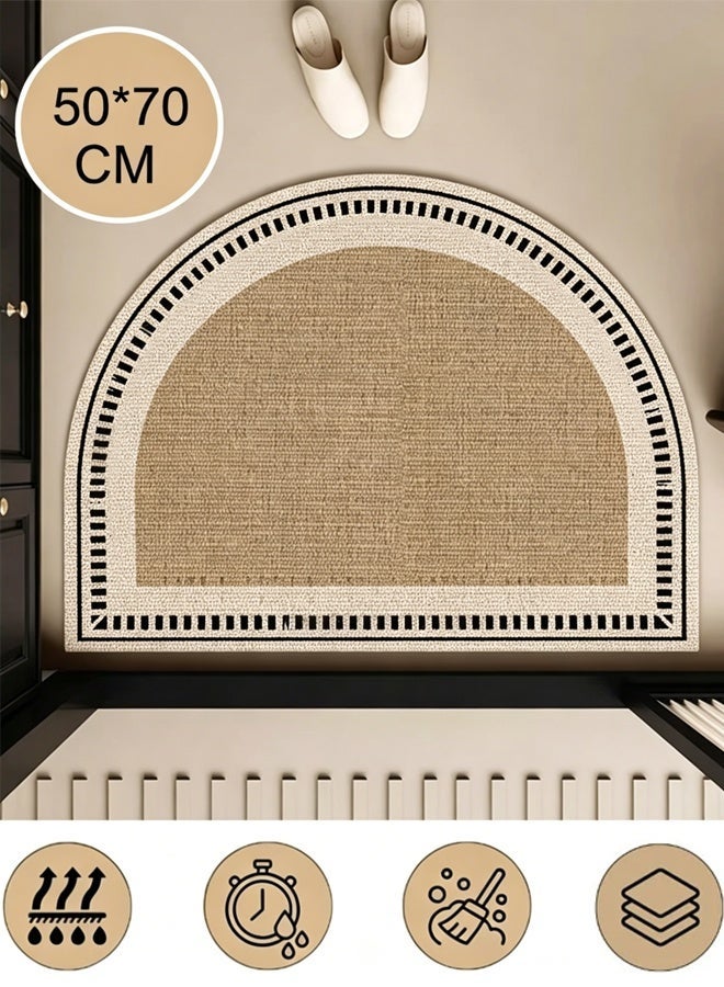 Keranixy Door Rug,Door Mats Non-Slip Absorbent Front Door Mat Resist Dirt Entryway Rug Pattern Doormats for Indoor Outdoor Front Door Entryway Patio 50*70CM - Image 1