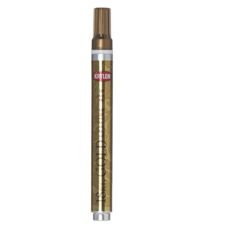 Krylon K09901A00 Leafing Pen, Gold, .33 Ounce, 1 Count (Pack of 1) - Image 1