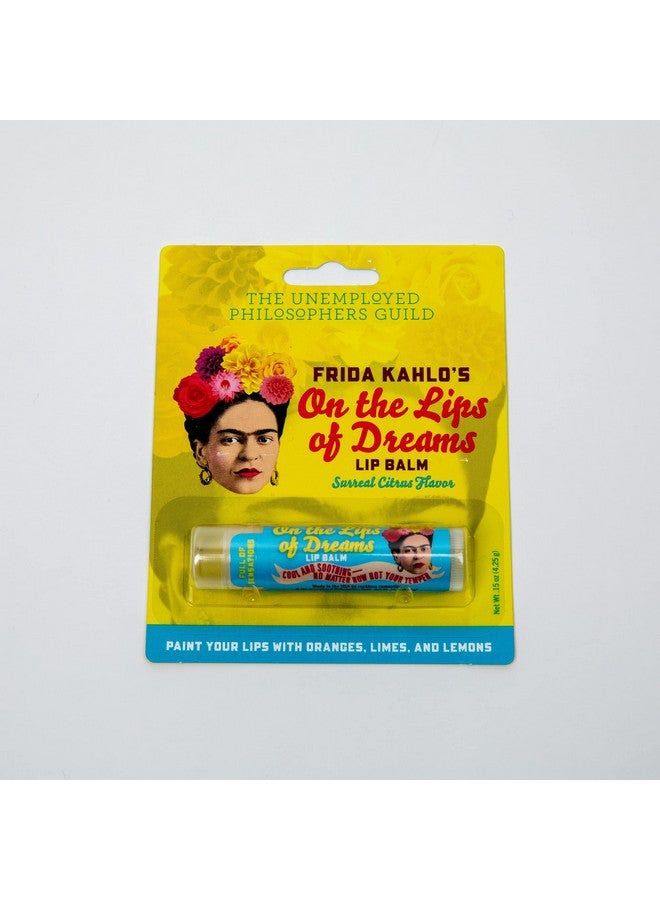 ذي أن إمبلويد فيلوسوفرز جيلد أنبوب مرطب الشفاه فريدا كاهلو أون ذا ليبس أوف دريمز بنكهة الحمضيات ولم يتم الإساءة إلى الحيوانات في تصنيعه في الولايات المتحدة الأمريكية من مكونات طبيعية ومستوردة. - Image 4