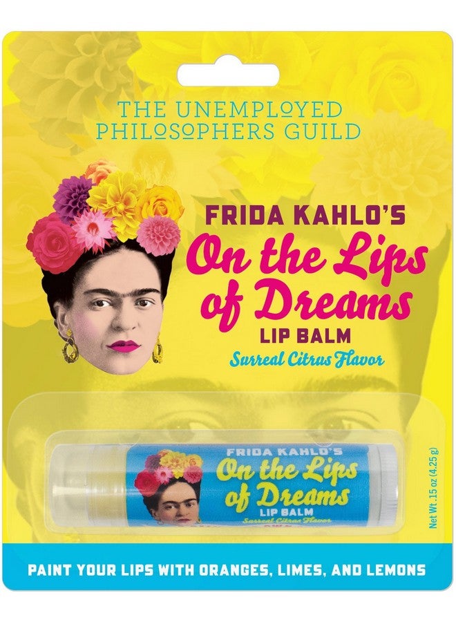 ذي أن إمبلويد فيلوسوفرز جيلد أنبوب مرطب الشفاه فريدا كاهلو أون ذا ليبس أوف دريمز بنكهة الحمضيات ولم يتم الإساءة إلى الحيوانات في تصنيعه في الولايات المتحدة الأمريكية من مكونات طبيعية ومستوردة. - Image 1