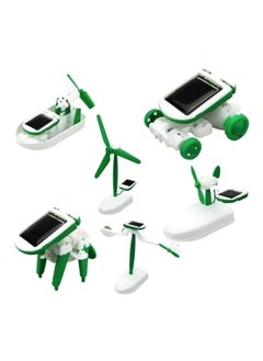 NIBEMINENT 6-In-1 DIY Solar Power Robotic Model Assembly Toy Kit ETH-63  - Image 1
