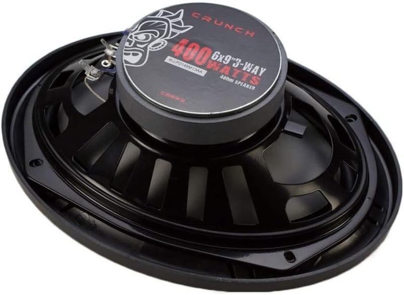 Crunch CS693 Full Range 3-Way Car Speaker, 6 x 9-Inch - Image 2