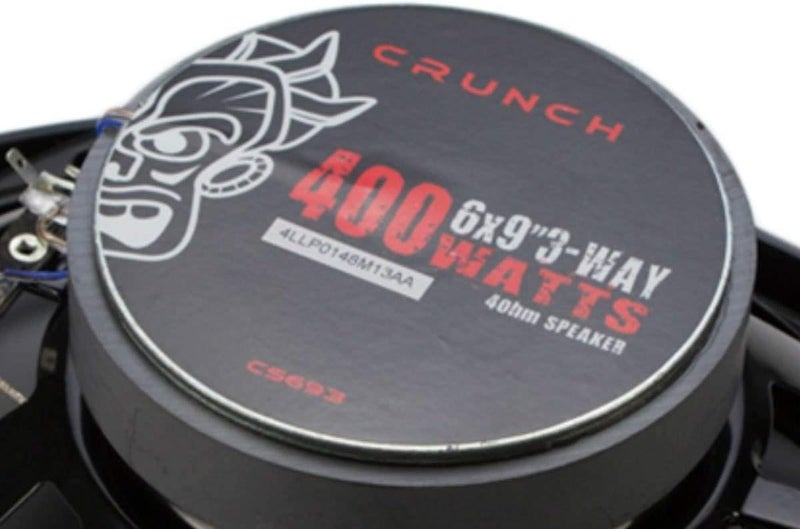 Crunch CS693 Full Range 3-Way Car Speaker, 6 x 9-Inch - Image 3