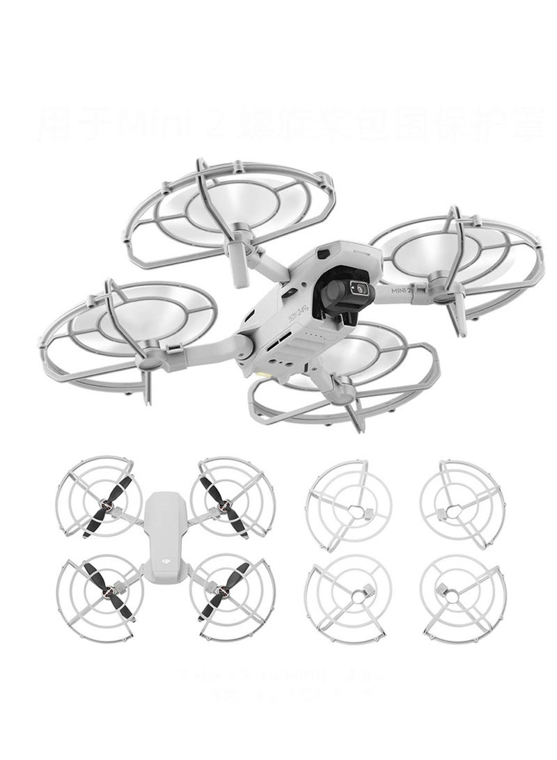 Propeller Guard Protection Ring for DJI Mavic Mini 2 / SE - Portable Anti-Collision Drone Accessories, Quick Release Propeller Guard (Set of 4) for Enhanced Safety. - Image 1