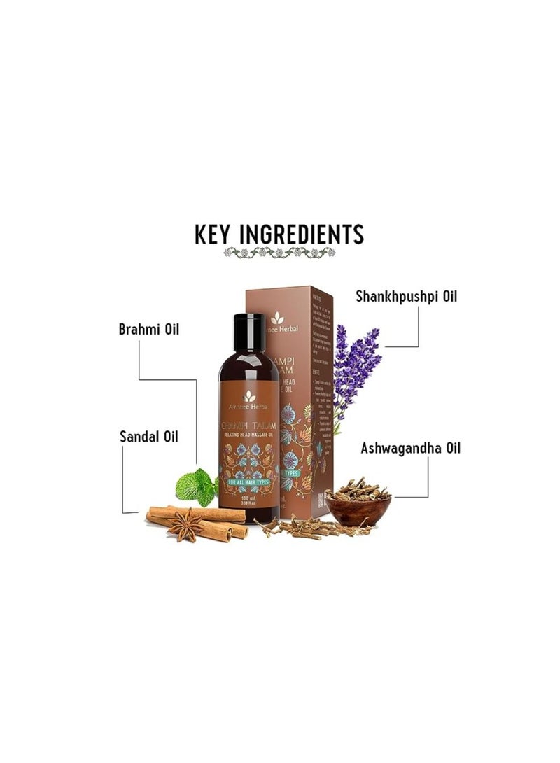 اڤيمي هيربال زيت تدليك الرأس من أفيمي هيربل  100 ml - Image 2