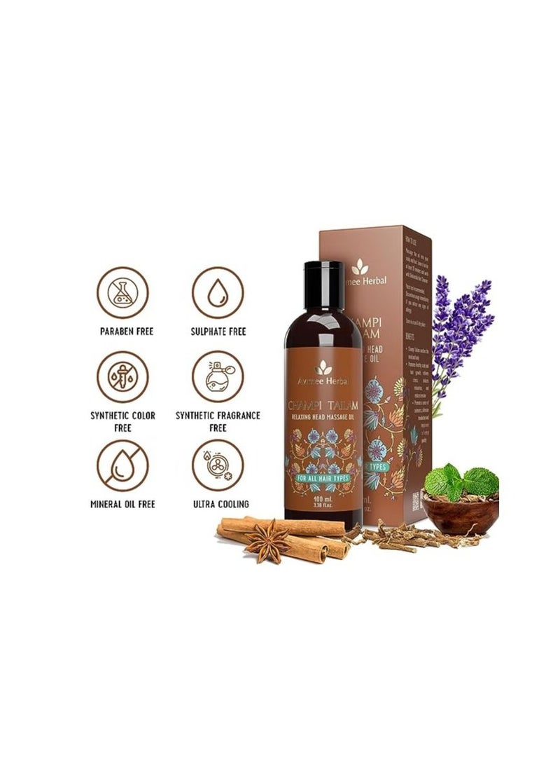 اڤيمي هيربال زيت تدليك الرأس من أفيمي هيربل  100 ml - Image 3