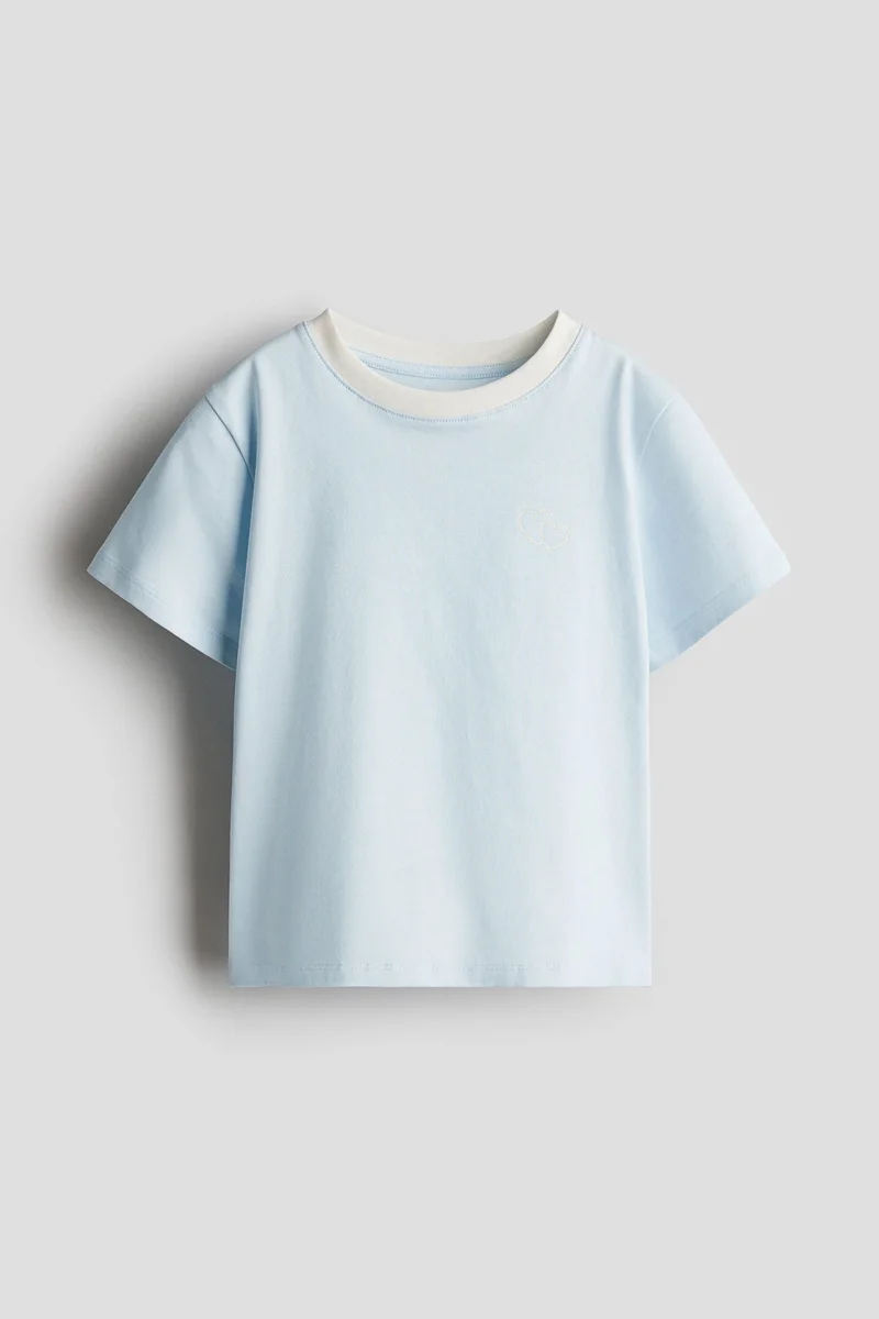 H&M 3-Pack Printed Jersey Tops