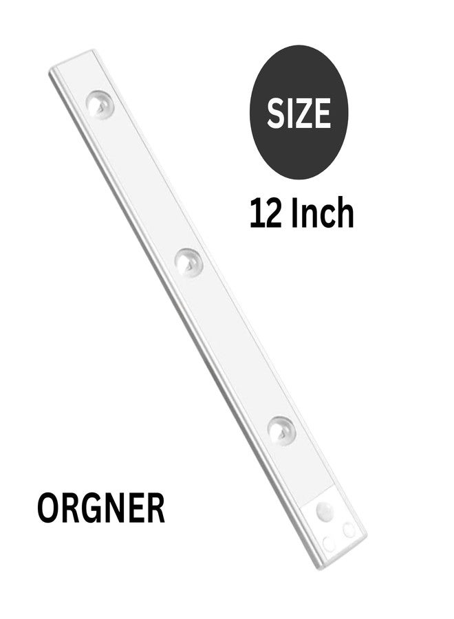 Orgner 12-Inch Eye CAT LED Under Counter Light Motion Sensor Activated USB Rechargeable Dimmable 3 Colors for Bathrooms Kitchens Closets Cabinets and Showcase Shelf Illumination - Image 2