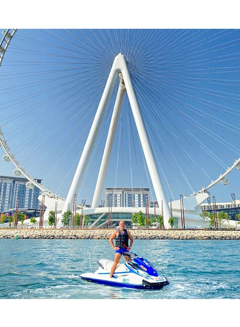 Wondergifts Jet Ski Experience for Two with One Free Ice Cream | 30-Minute Watersports Gift in Dubai | Birthday Gift For Women | Valentine's Day Gift For Her - Image 5