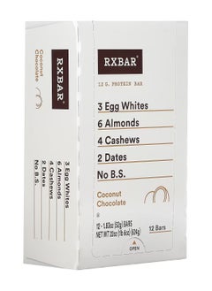 RXBAR RXBAR Protein Bar Coconut Chocolate 12 Bars  - Image 4