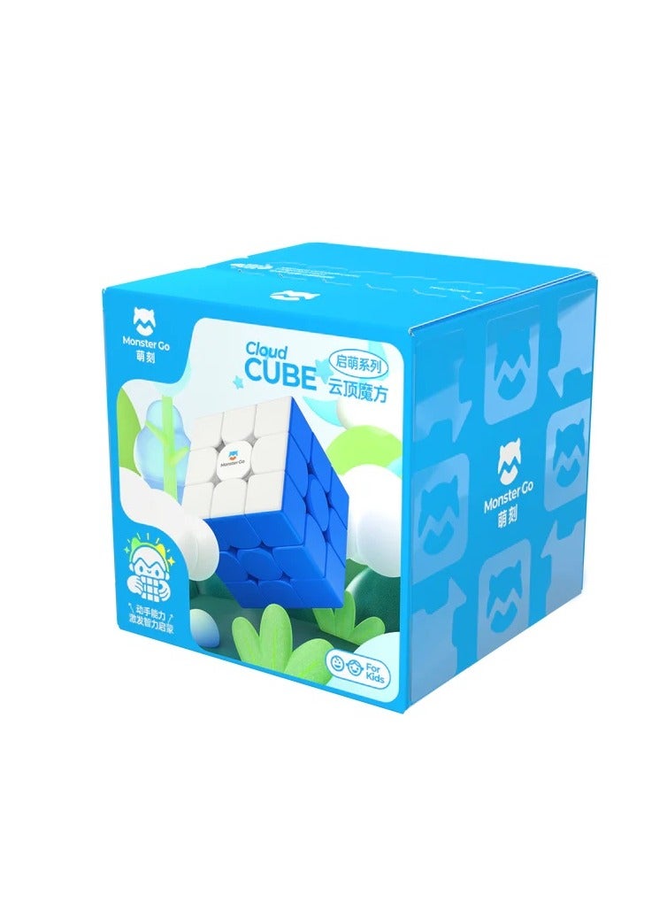 جانكيوب سلسلة مونستر جو باي غان كلاود بلو 3X3 ترينر كيوب المبتدئة - Image 2