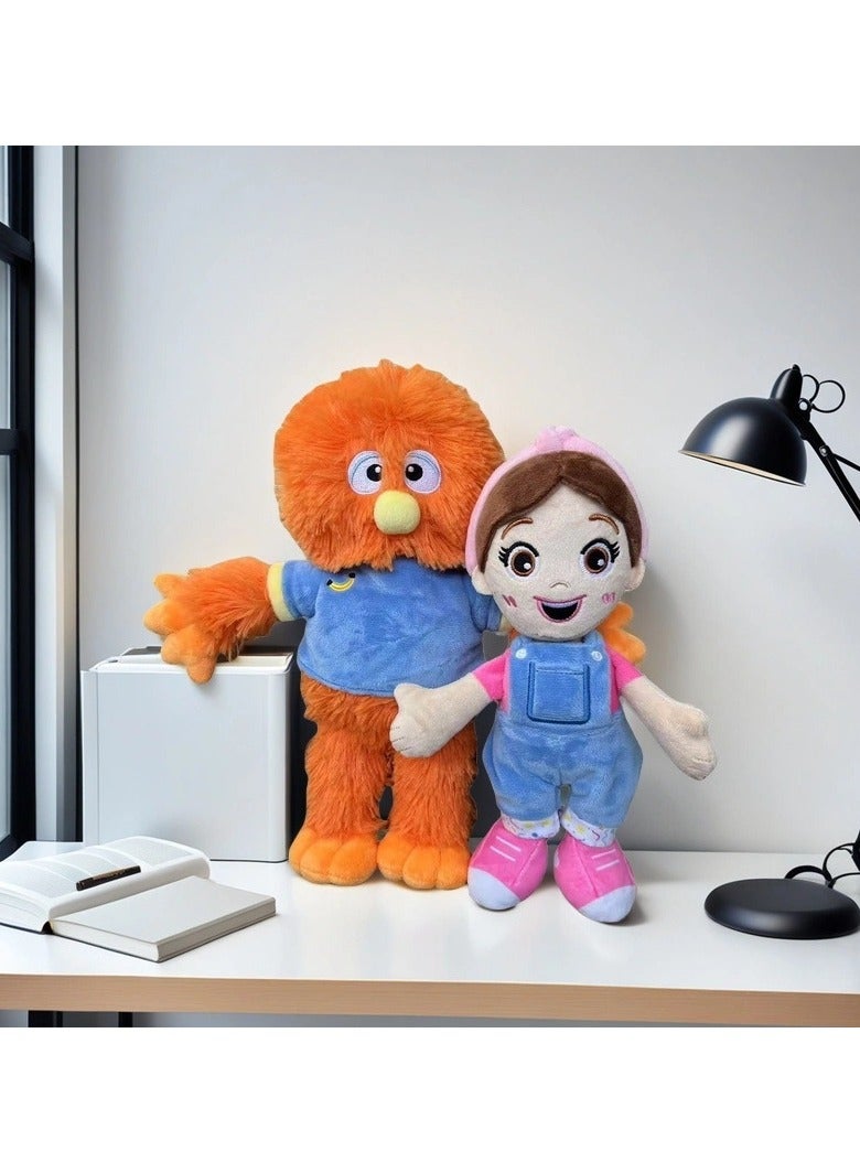 2pcs new product ms Rachel Plush doll Rachel ladies doll cute puzzle girl plush toy - Image 3