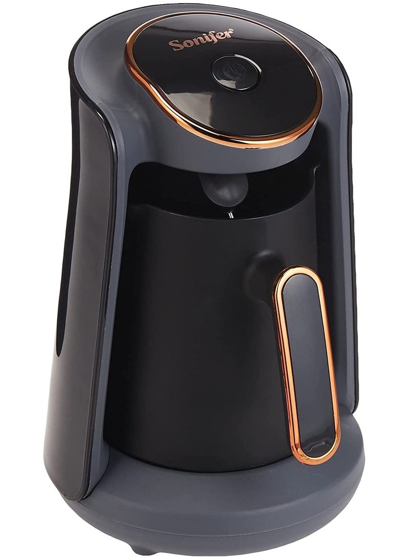 Sonifer 0.5L Turkish Coffee Brewer with Smart Overflow Protection, 800W