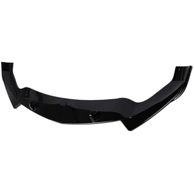 Cryfokt Front Bumper Lip Spoiler Sporty Glossy Black Splitter Protector for Stelvio 2017+ Enriched Appearance for Easy Installation - Image 4
