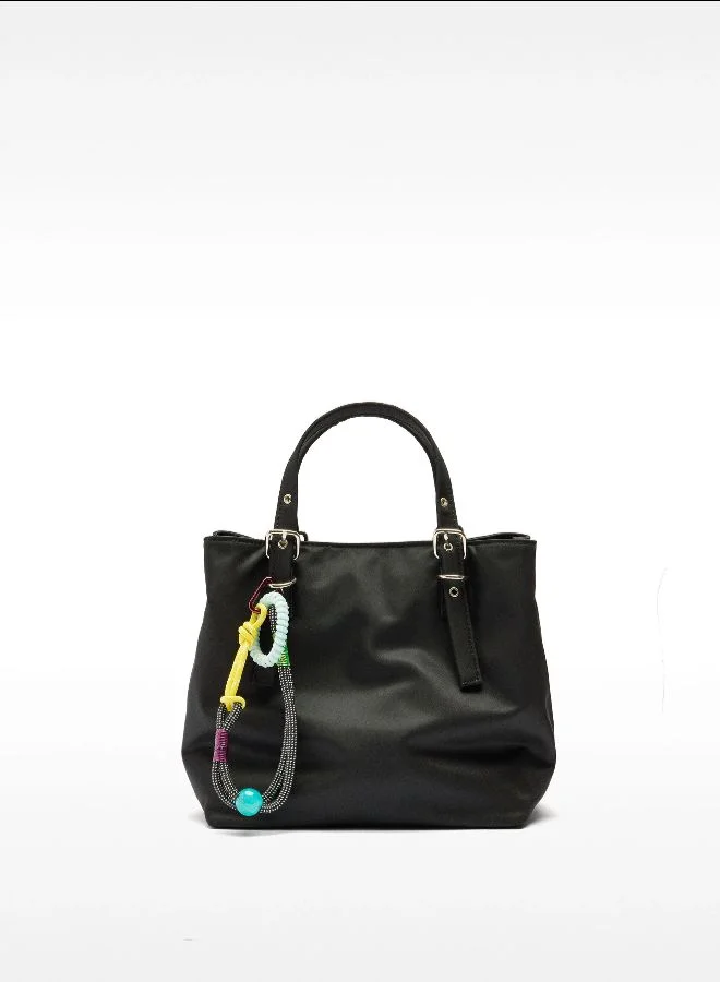 PARFOIS Nylon Tote Bag With Pendant