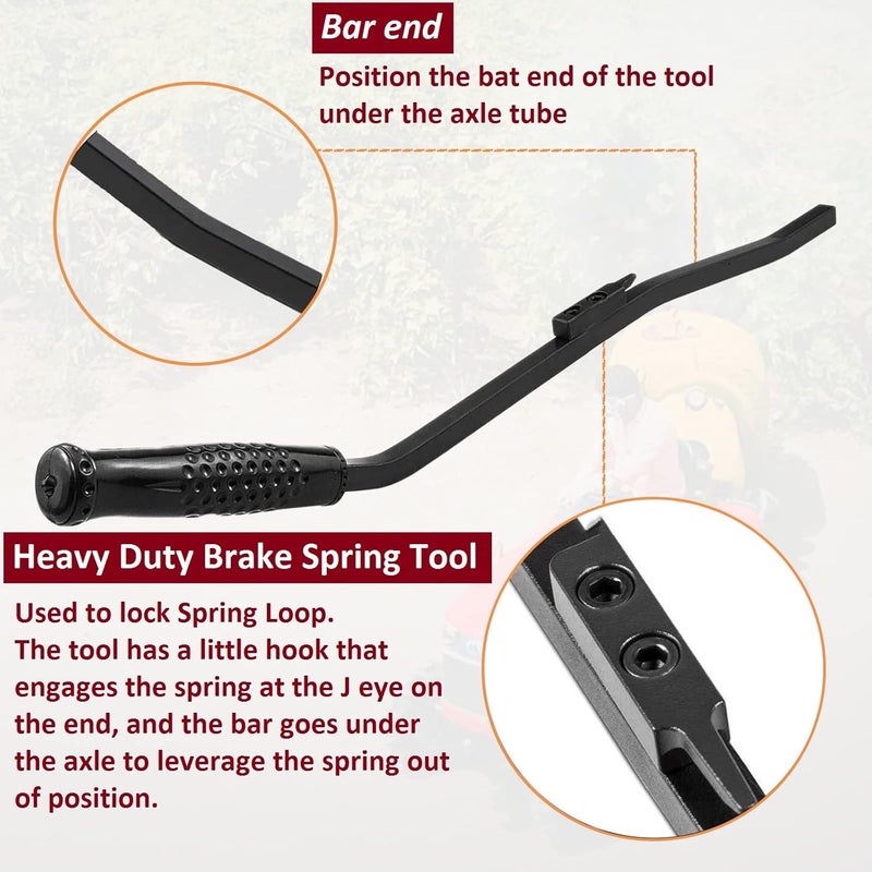 Bolaxin 5081 S-Cam Air Brake Spring Snap Shoes Installer Tool for Heavy Duty Tractors and Trailers - Image 2
