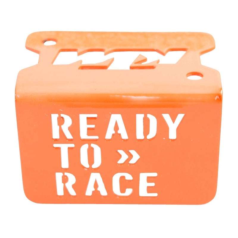 Genericc Autobrand - Front Disc Brake Fluid Reservoir Cap Cover Guard Protector for KTM All Model (Orange KTM Statement) - Image 1