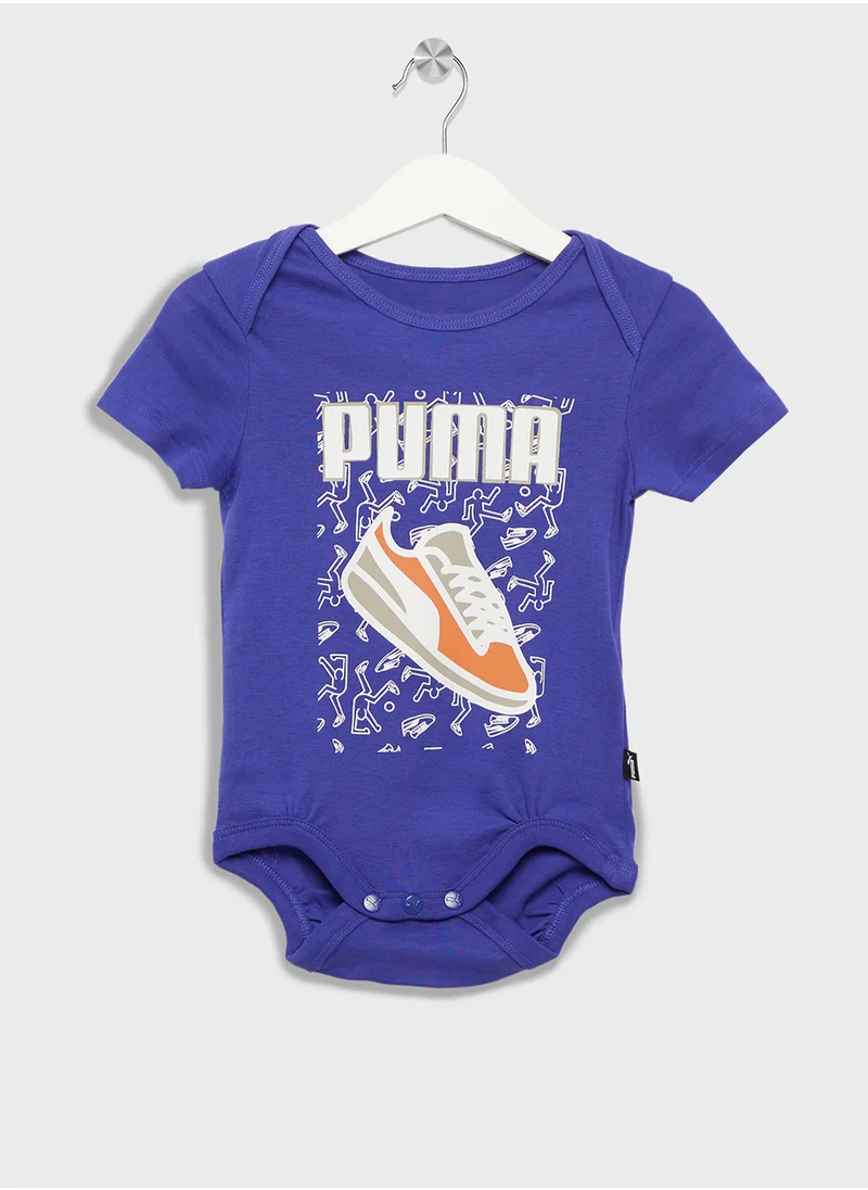 PUMA Infant 2Pcs Minicats Bodysuit Set