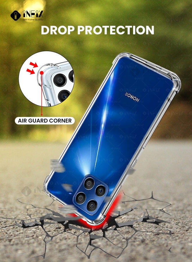 INEIX Shockproof Silicone Protective Case Cover For Honor X6- Clear - Image 4