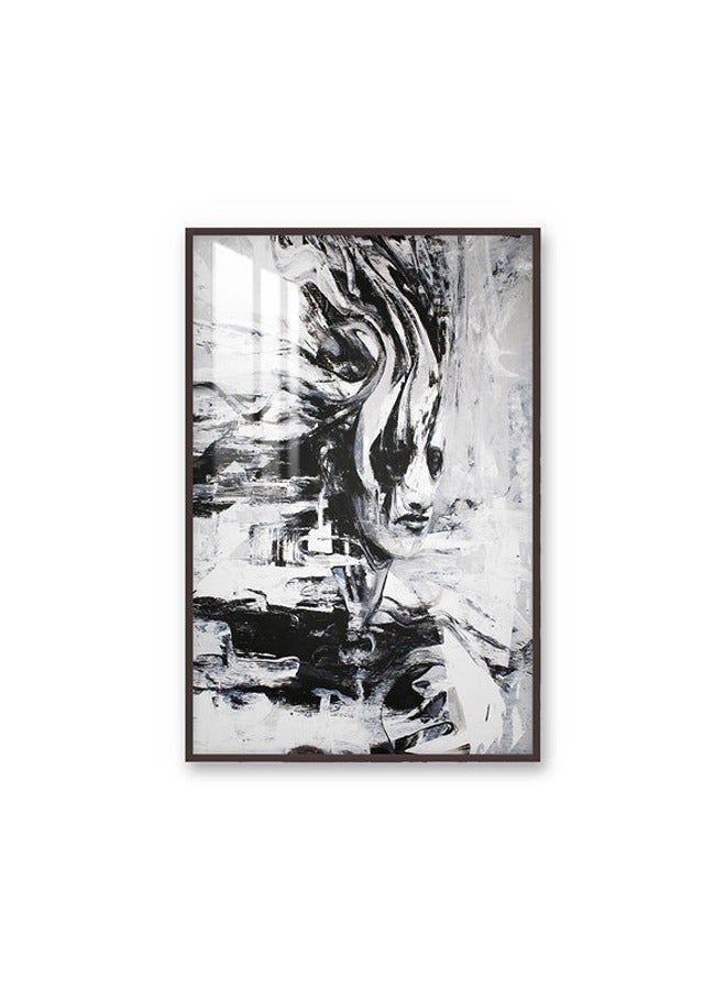Marktna Decorative Wall Art Painting 120X80Cm With An Abstract Design Gold Frame And A Transparent Acrylic Layer 0.5Kg  - Image 2