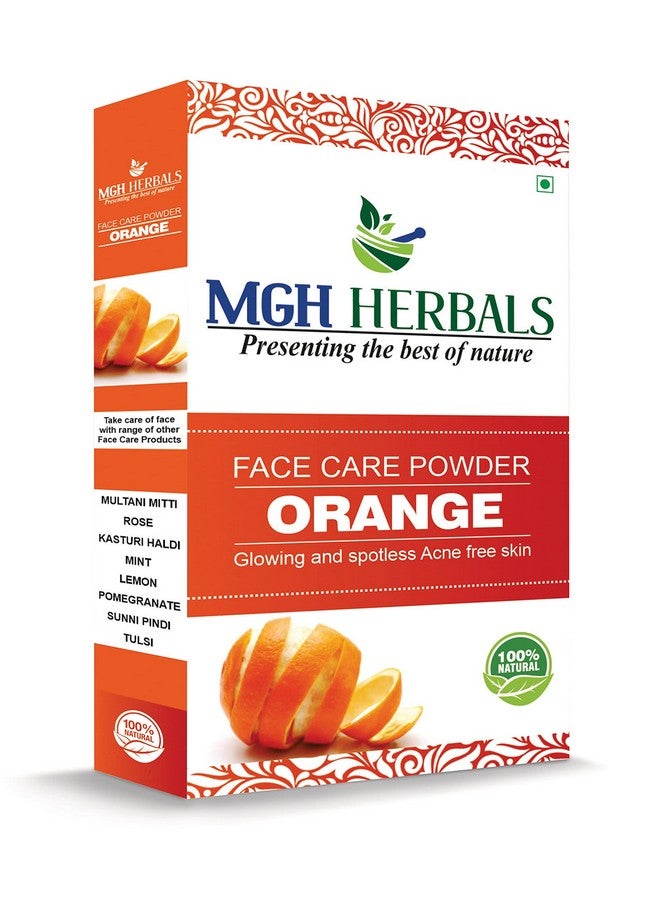 MGH Herbals Orange Peel Powder For Skin And Face (200 Grams) | 100% Natural, Preservative-Free, No Chemcial  - Image 1