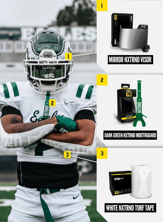 NXT NXTRND Nxtrnd TRF Turf Tape Football, Extra Wide Kinesiology Tape, Protects from Turf Burn (White) - Image 3