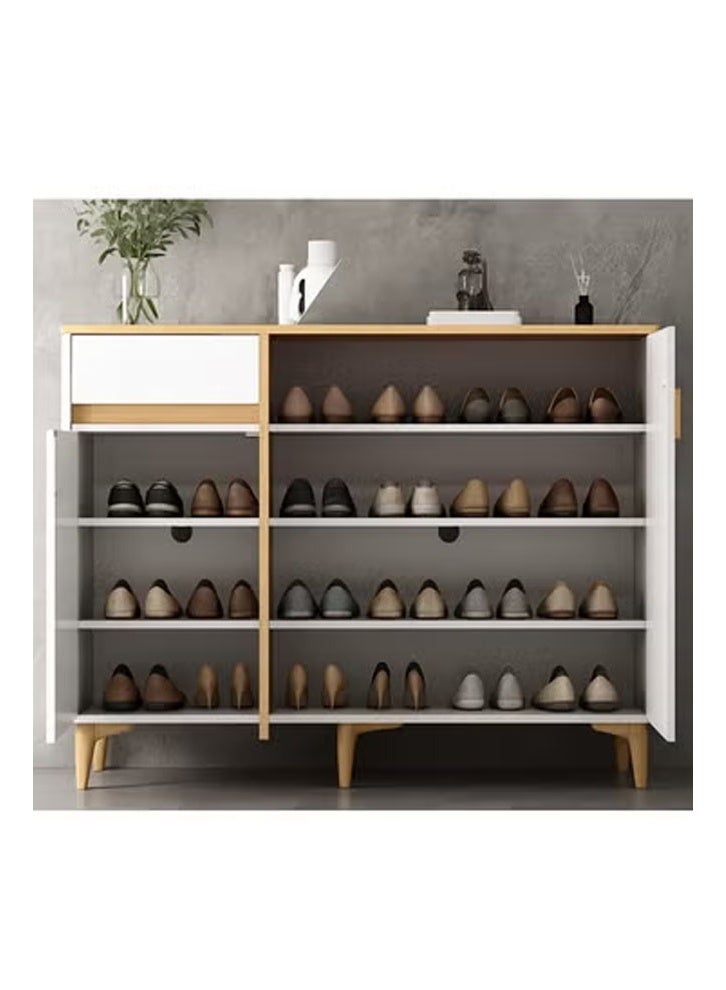 keke Luxury Multifunctional Entryway Shoe Cabinet & Drawer Storage 140 CM - Image 3