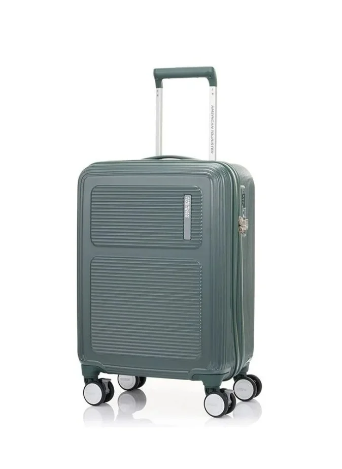 AMERICAN TOURISTER American Tourister Maxivo Spinner Luggage Trolley Jet With TSA Lock