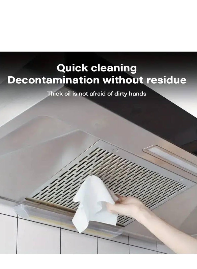 80 قطعة مناديل تنظيف المطبخ لإزالة التلوث القوي مناديل المطبخ إزالة الشحوم - Image 3